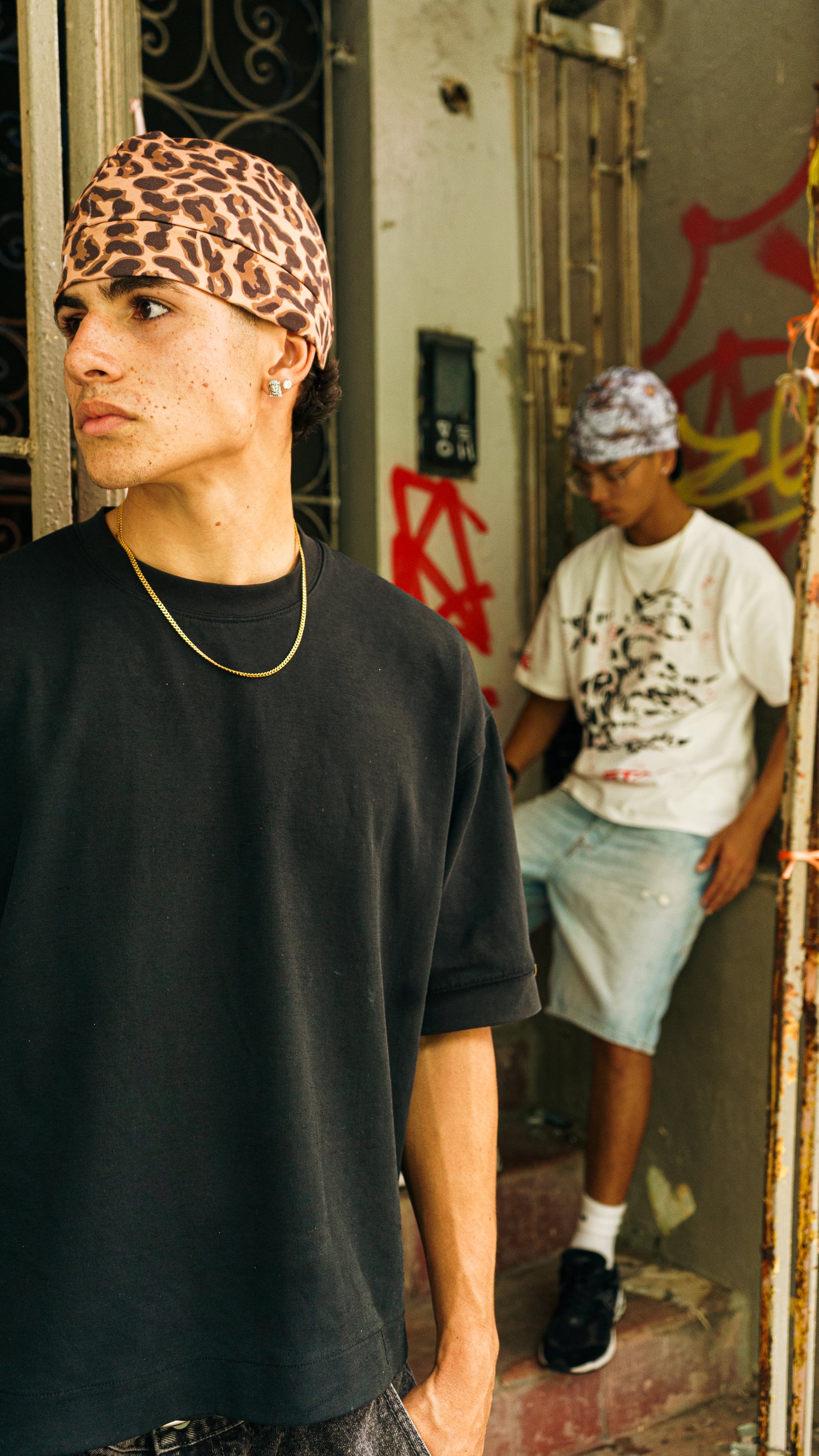 Skull Cap Cheetah Print